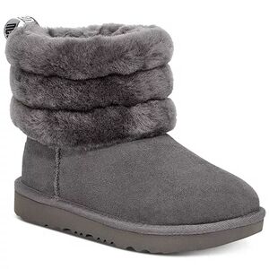 UGG Searling Cozy Gray Kids Boots